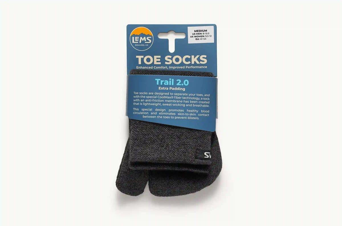 Lems Trail Split Toesock